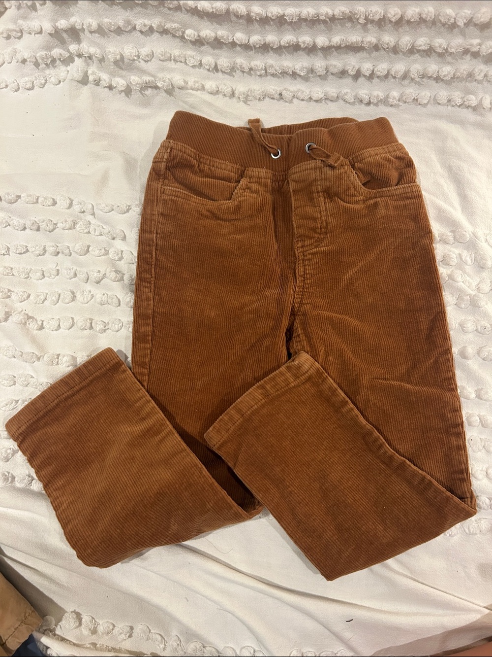 Hanna Andersson Rust Corduroy Joggers